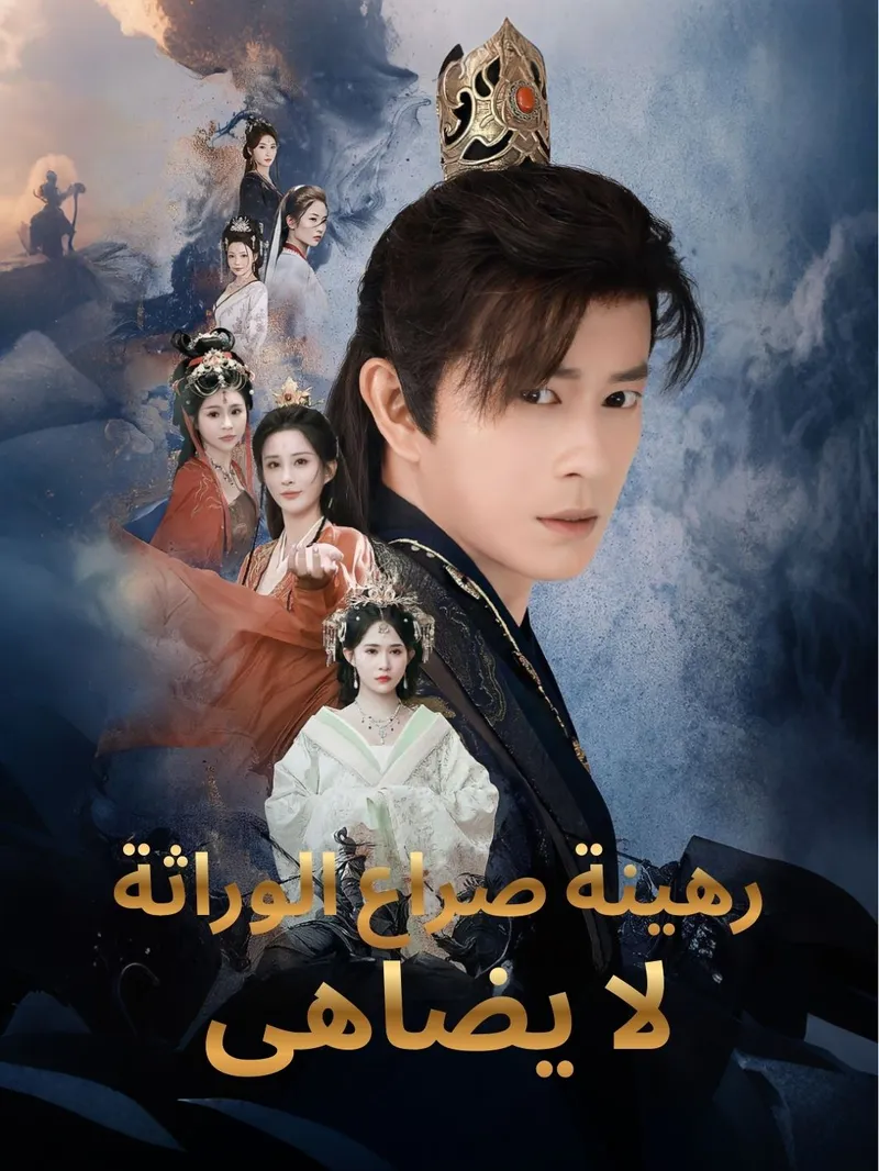 غلاف رهينة صراع الوراثة لا يضاهى