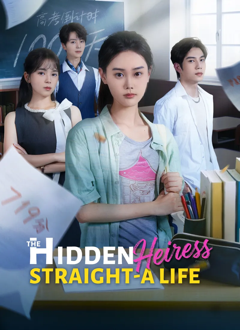 The Hidden Heiress: Straight-A Life cover