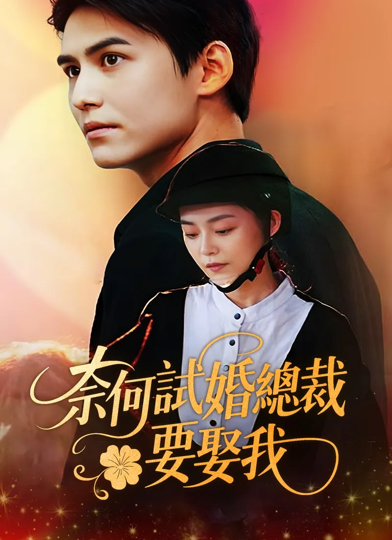 《奈何試婚總裁要娶我》封面