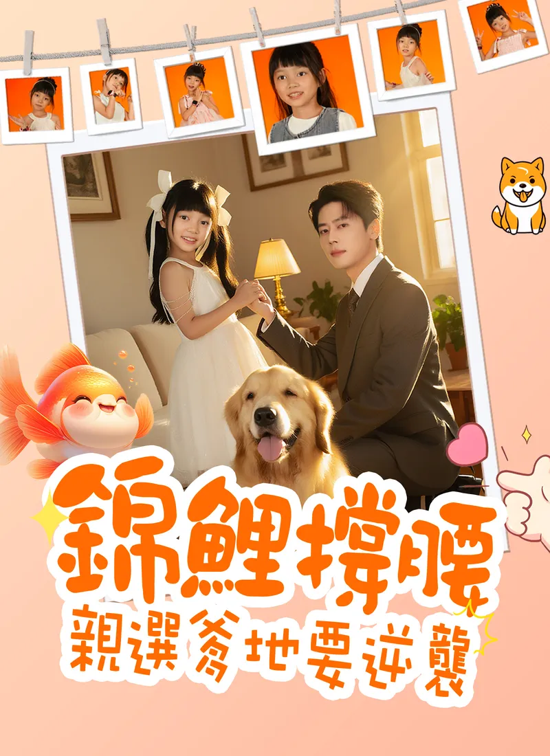 《錦鯉撐腰，親選爹地要逆襲》封面