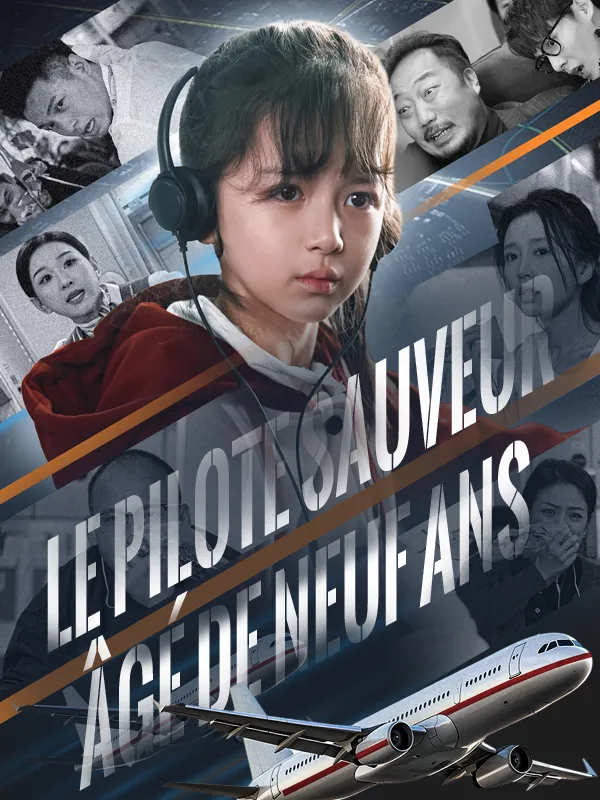 Couverture de Le pilote sauveur âgé de neuf ans