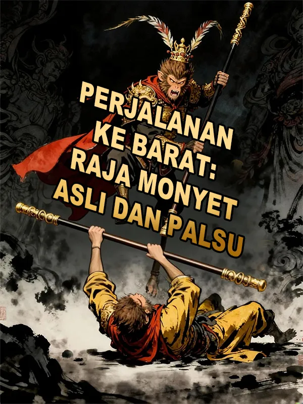 Sampul Perjalanan ke Barat: Raja Monyet Asli dan Palsu
