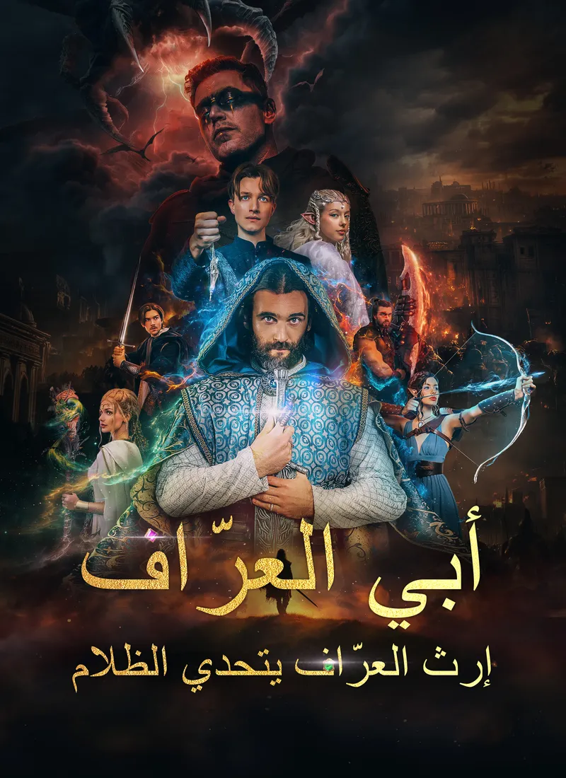 غلاف أبي العرّاف - إرث العرّاف يتحدي الظلام
