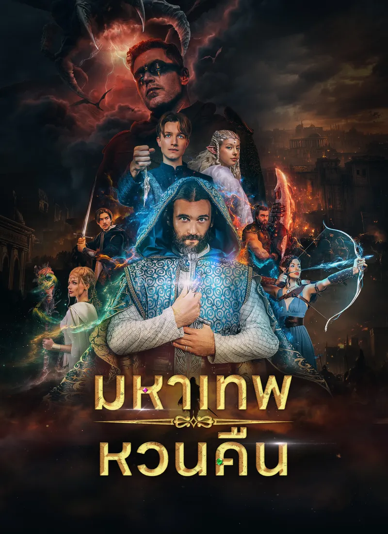 หน้าปกมหาเทพหวนคืน