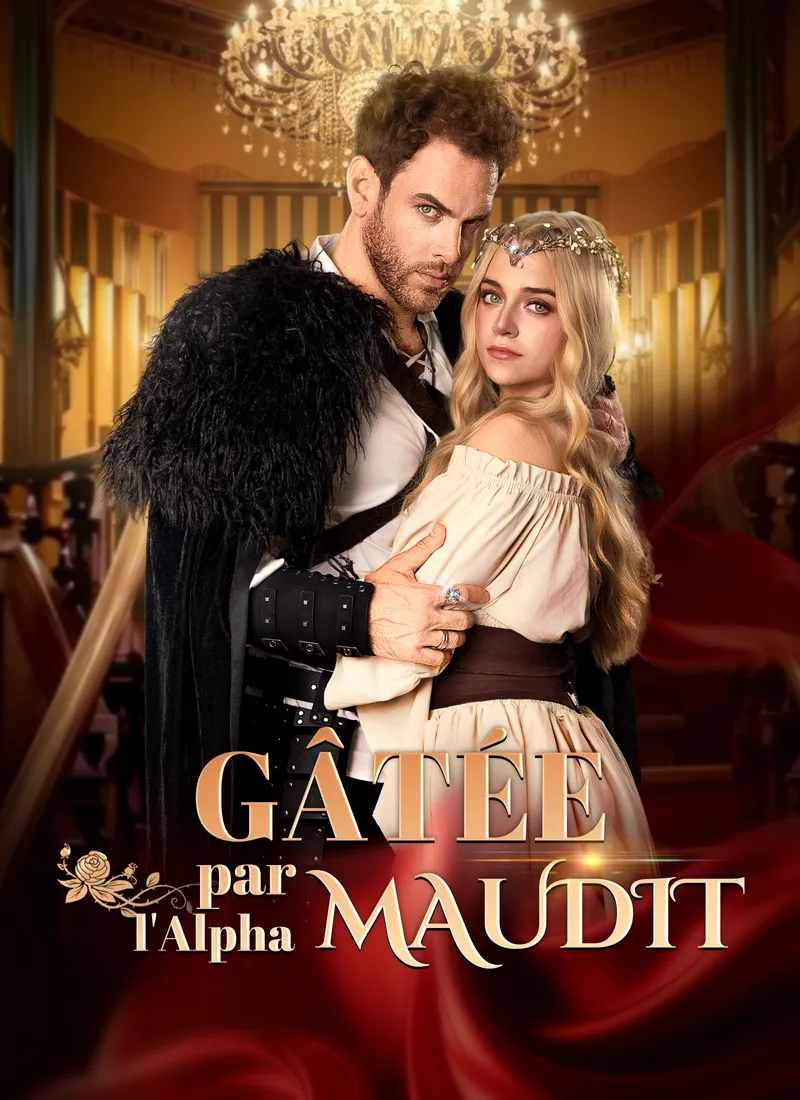 Couverture de Gâtée par l'Alpha Maudit