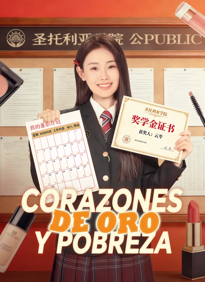 Portada de Corazones de Oro y Pobreza