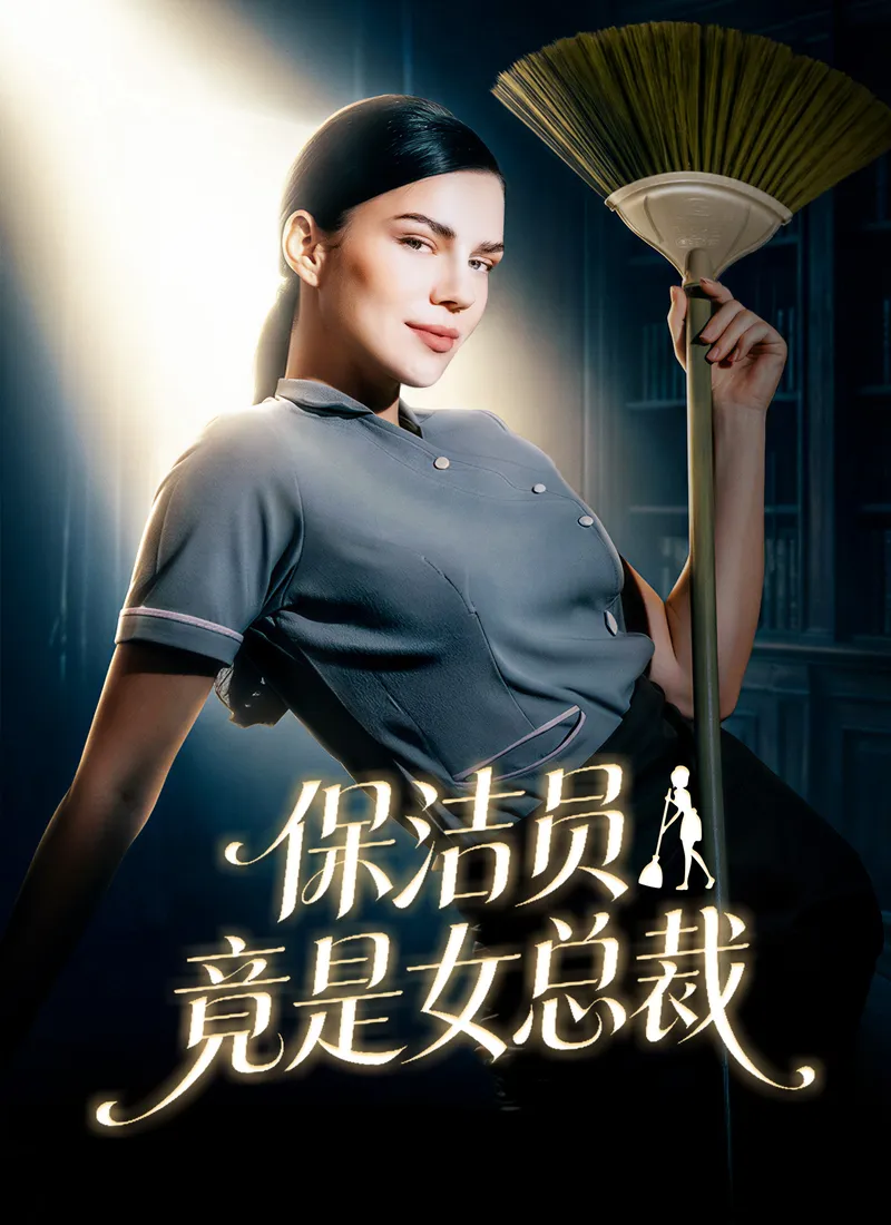 《保洁员竟是女总裁》封面