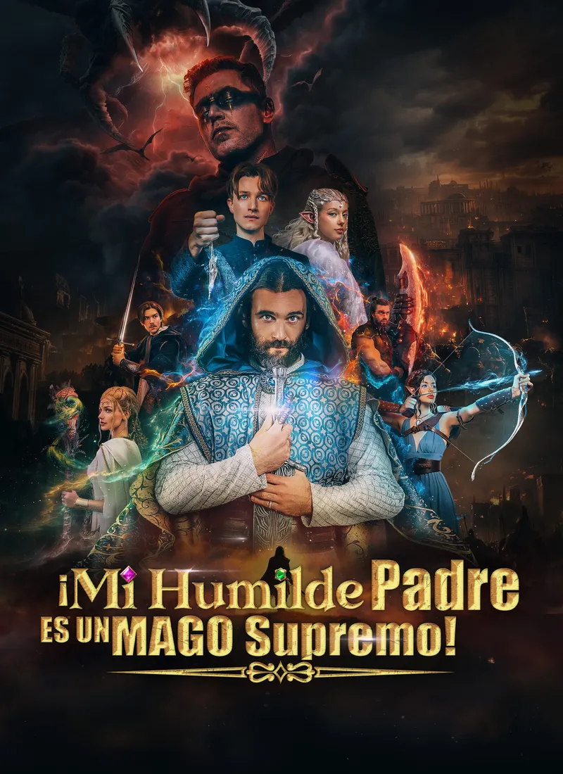 Portada de [Doblado]¡Mi Humilde Padre es un Mago Supremo!