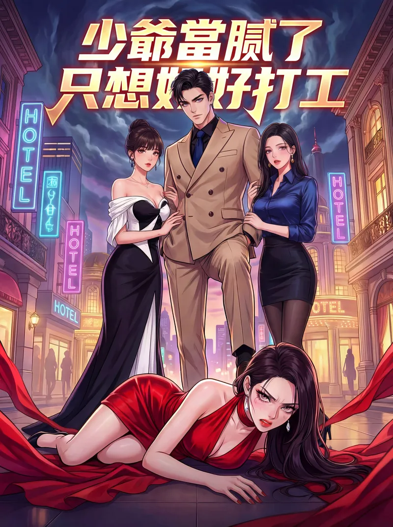 《少爺當膩了，只想好好打工》封面
