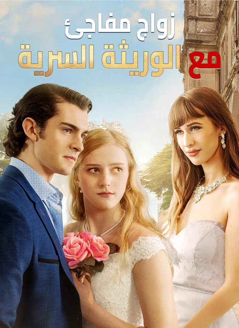 غلاف زواج مفاجئ مع الوريثة السرية