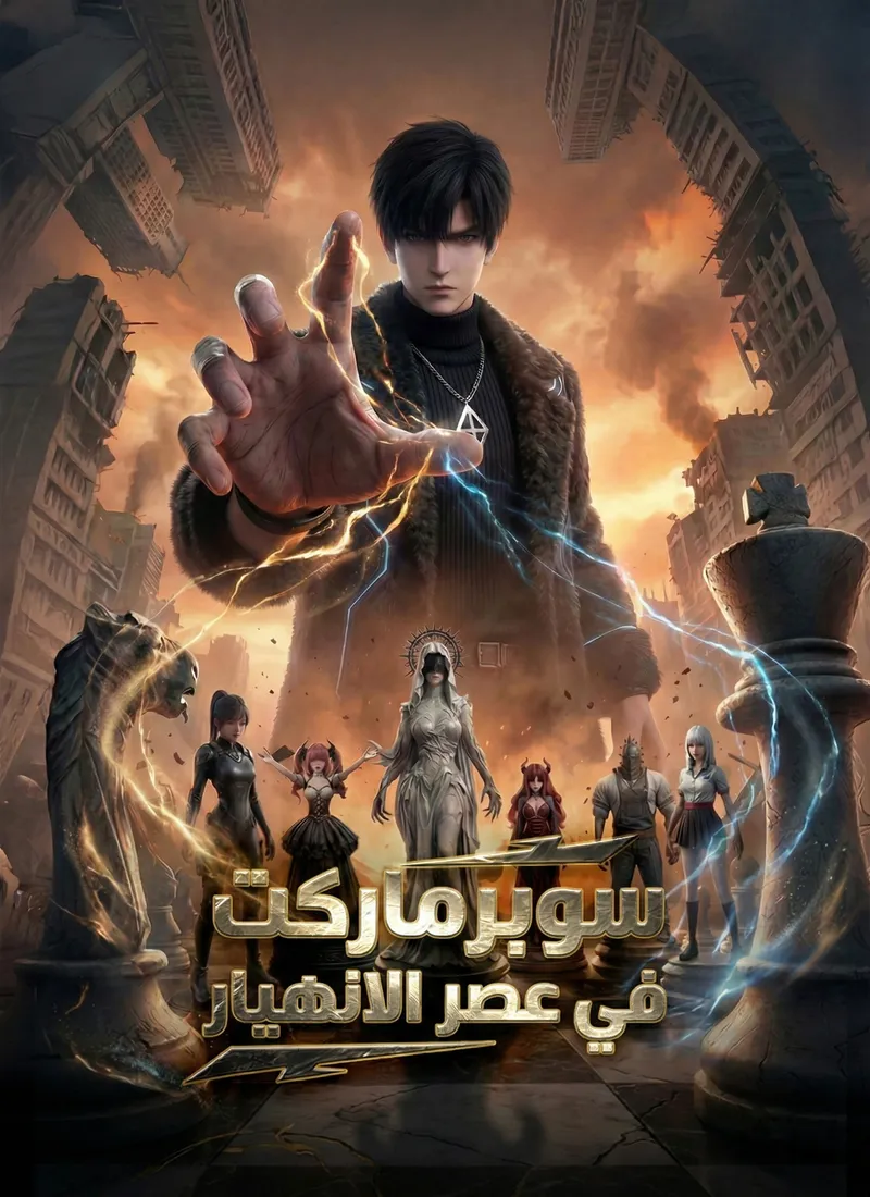 غلاف سوبرماركت في عصر الانهيار