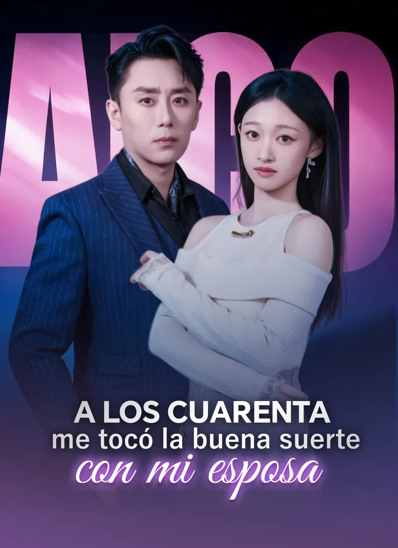 Portada de A los cuarenta, me toco la buena suerte con mi esposa