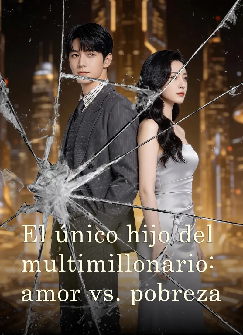 Portada de El único hijo del multimillonario: amor vs. pobreza