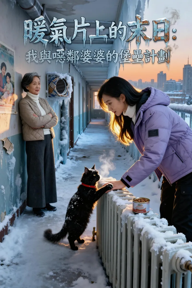 《暖氣片上的末日：我與惡鄰婆婆的堡壘計劃》封面