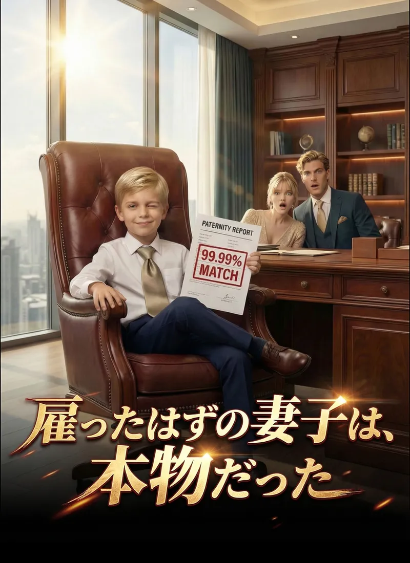 「雇ったはずの妻子は、本物だった」のカバー画像