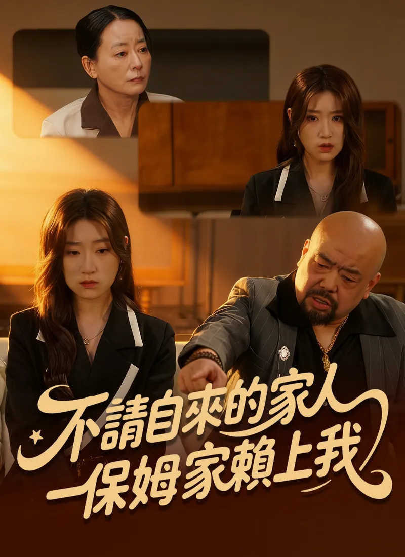 《不請自來的家人，保姆一家賴上我》封面