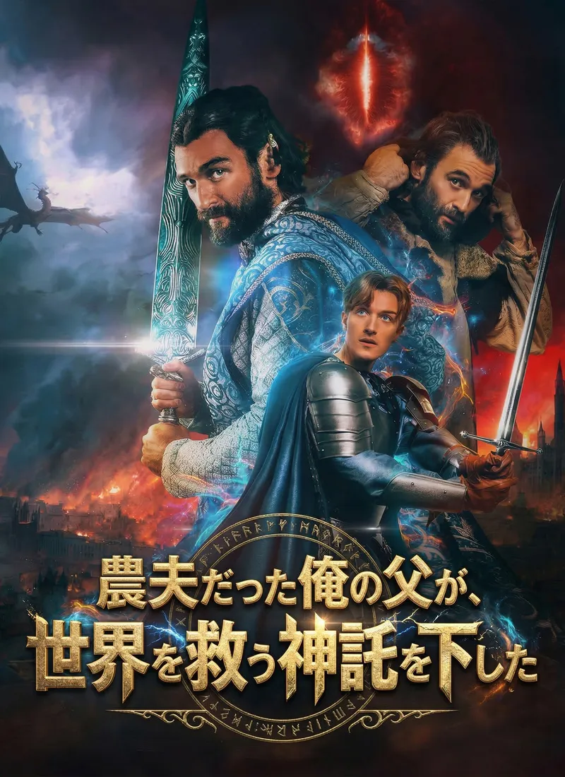 「[吹替]農夫だった俺の父が、世界を救う神託を下した」のカバー画像