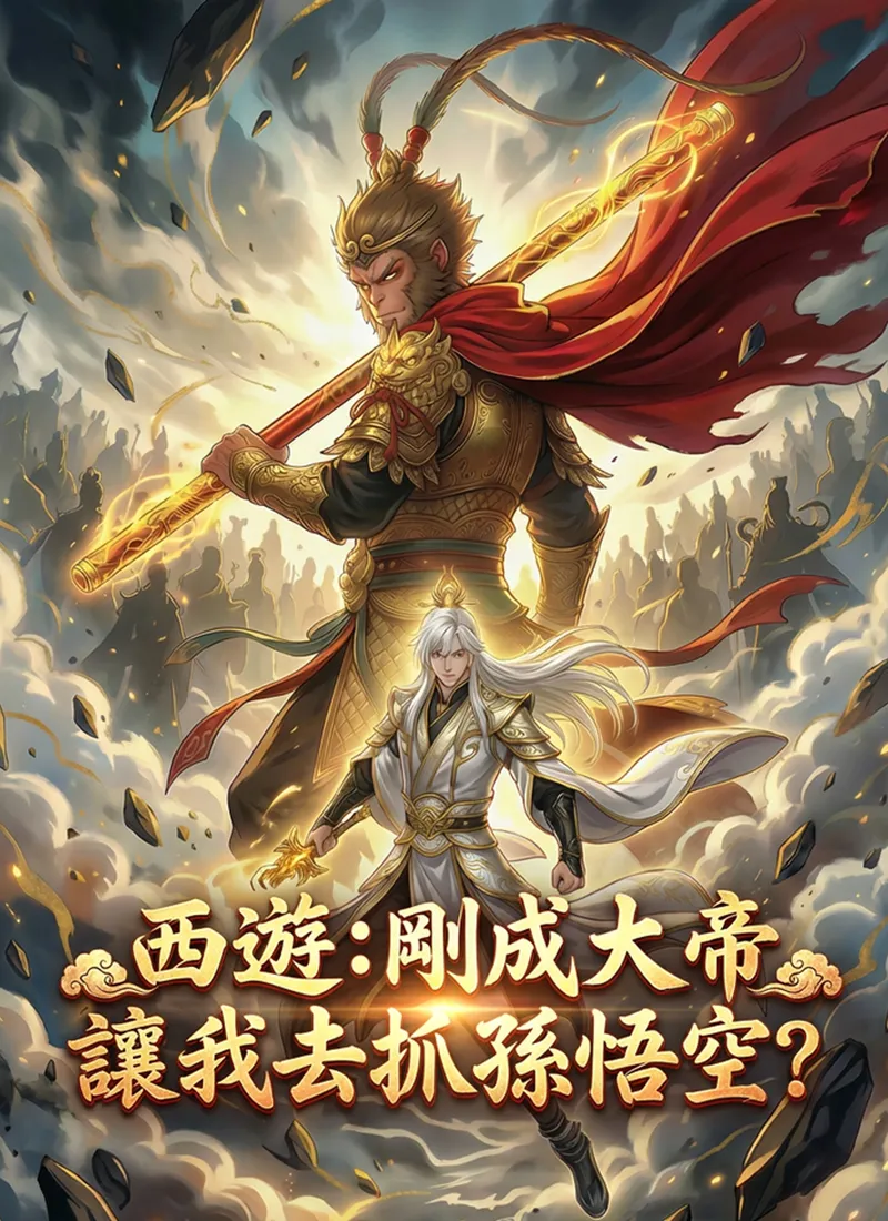 《西遊：剛成大帝，讓我去抓孫悟空？》封面