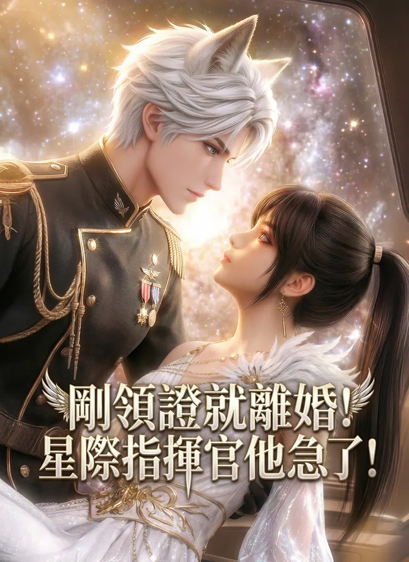 《剛領證就離婚!星際指揮官他急了!》封面