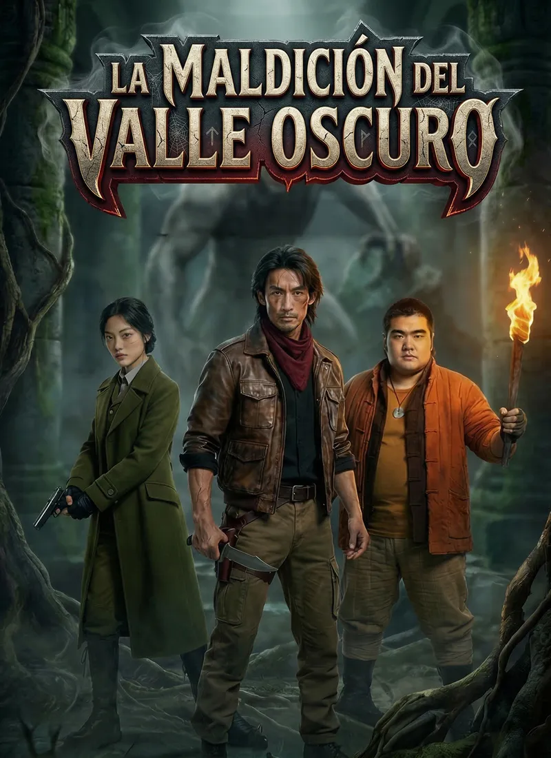 Portada de La Maldición del Valle Oscuro