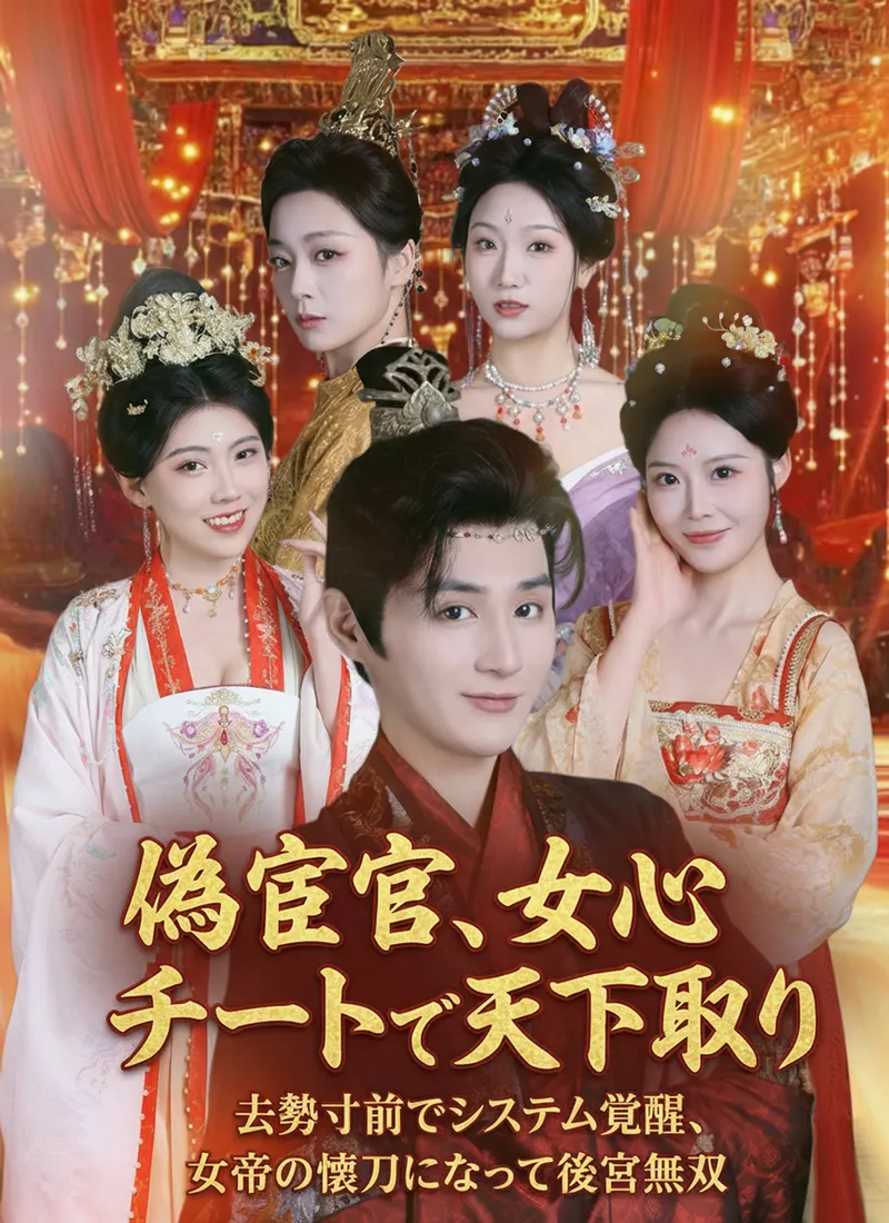 「偽宦官、女心チートで天下取り ～去勢寸前でシステム覚醒、女帝の懐刀になって後宮無双～」のカバー画像