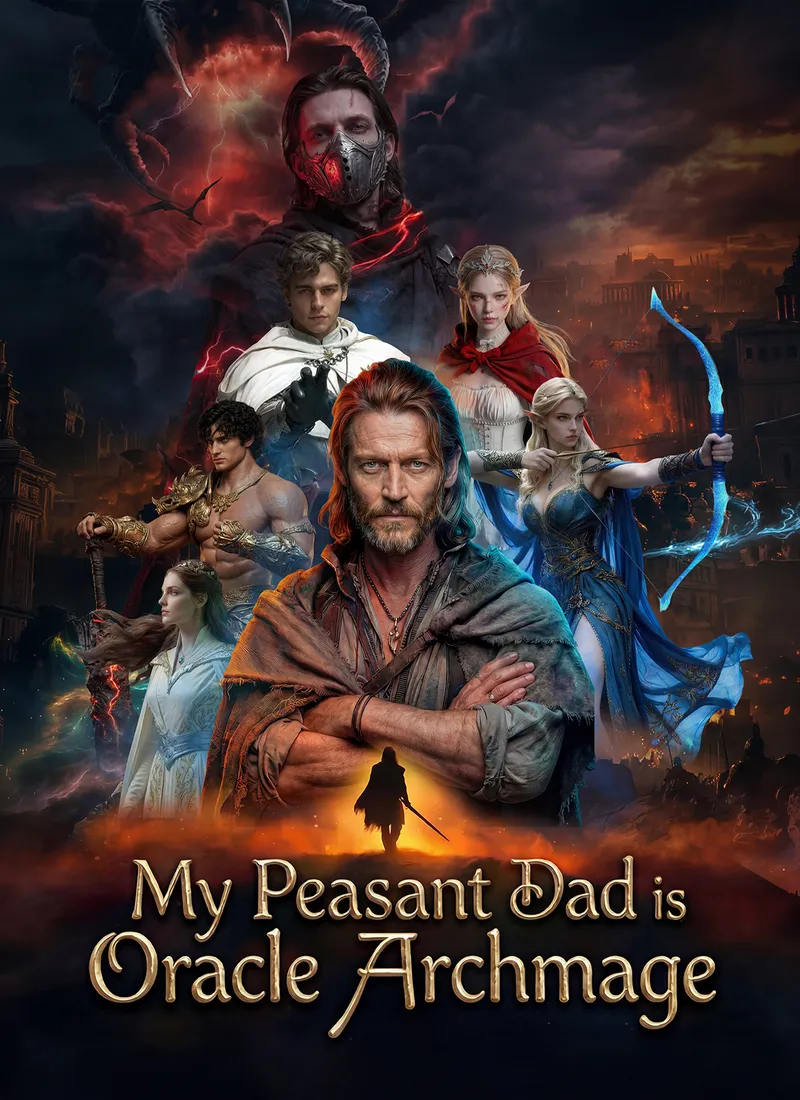 Wait! My Peasant Dad is an Oracle ArchMage cover