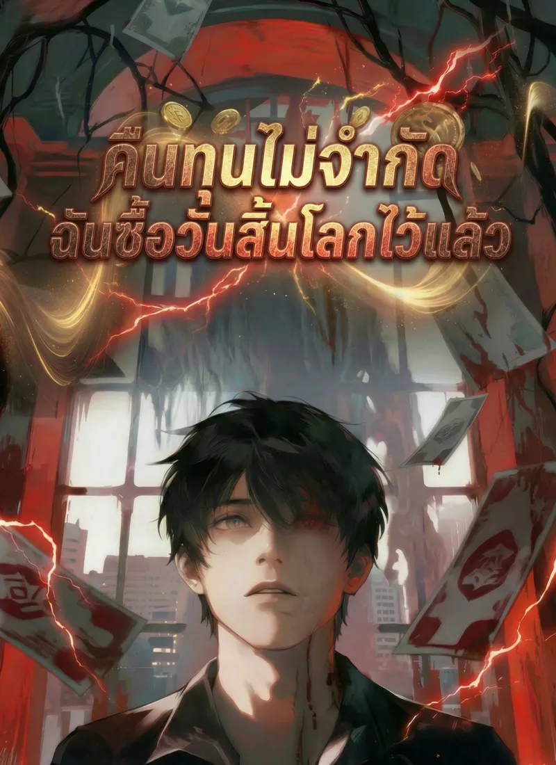หน้าปกคืนทุนไม่จำกัด ฉันซื้อวันสิ้นโลกไว้แล้ว