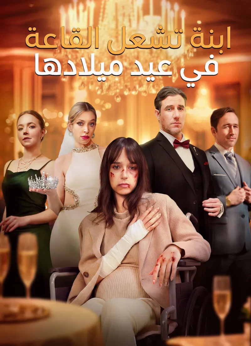 غلاف [مدبلج]ابنة تشعل القاعة في عيد ميلادها
