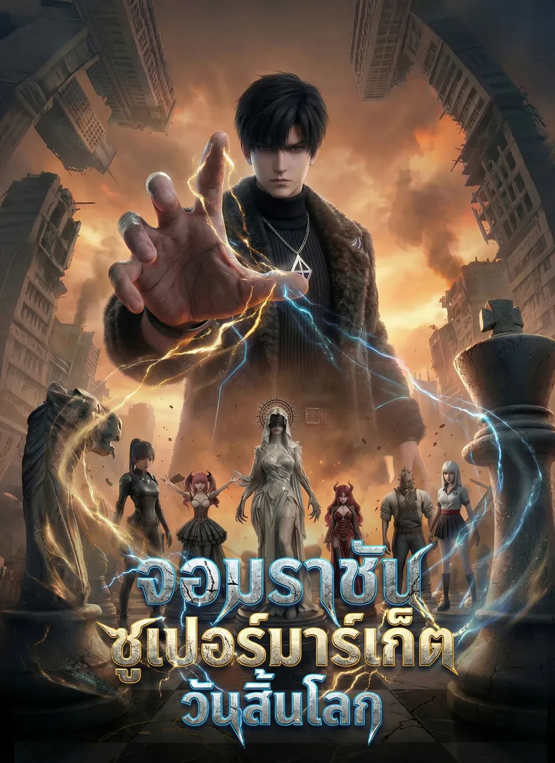 หน้าปกจอมราชันซูเปอร์มาร์เก็ตวันสิ้นโลก