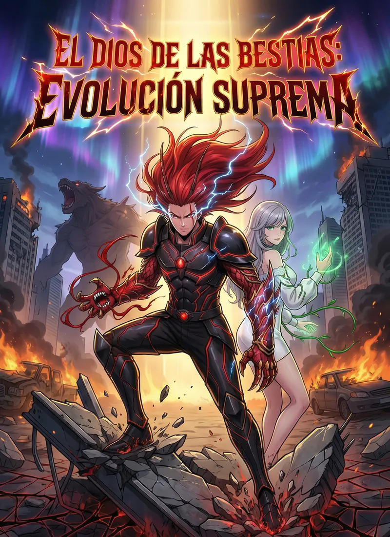 Portada de El Dios de las Bestias: Evolución Suprema
