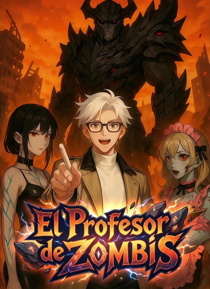 Portada de El profesor de zombis