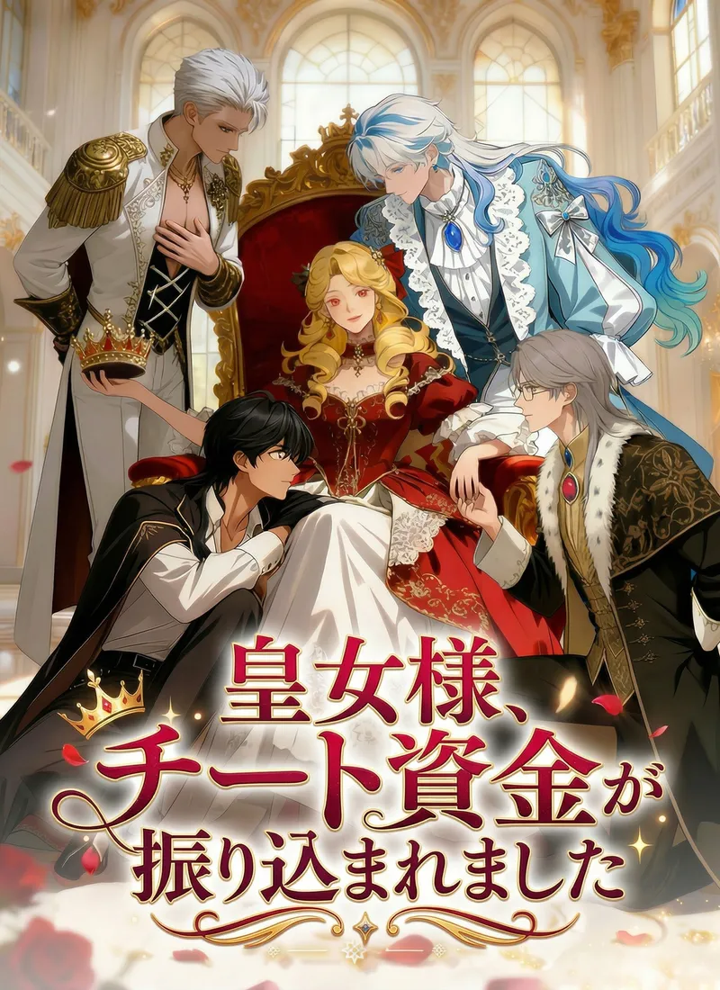 「皇女様、チート資金が振り込まれました」のカバー画像
