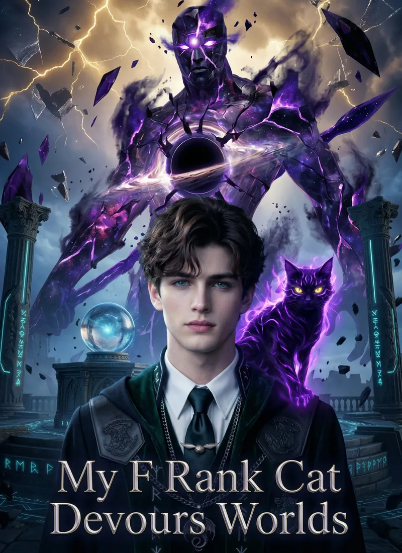 My F Rank Cat Devours Worlds cover