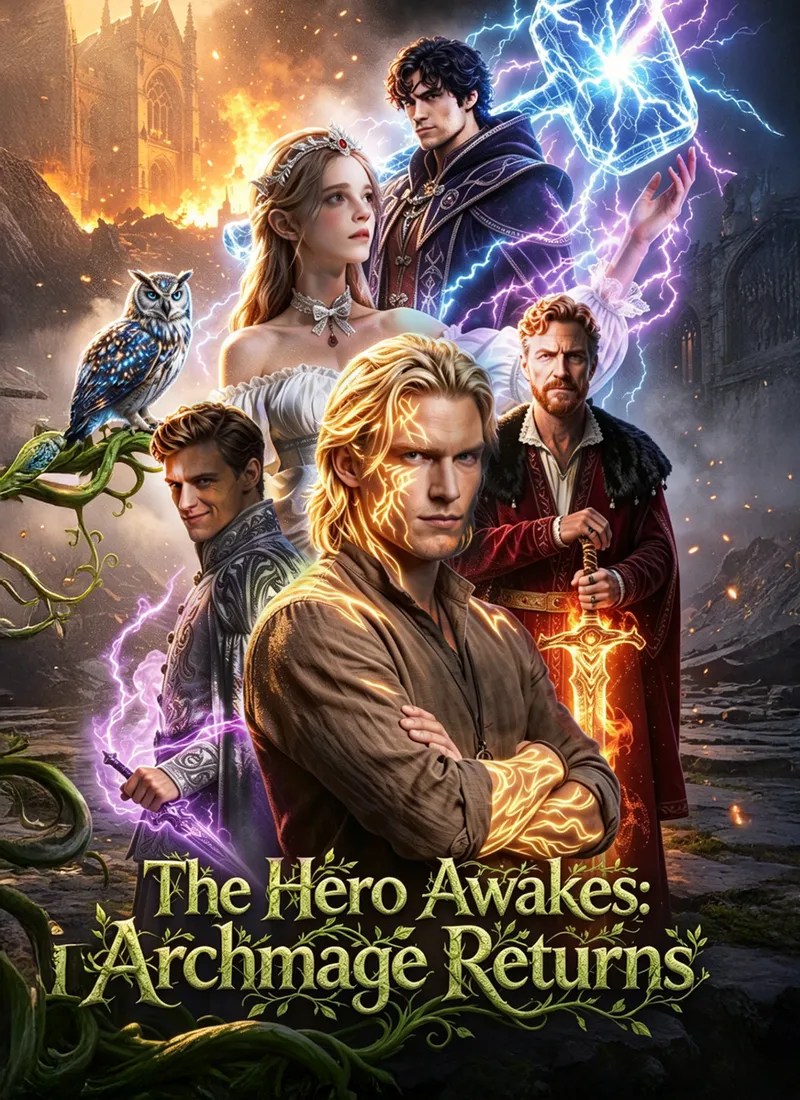 The Hero Awakes: Archmage returns cover