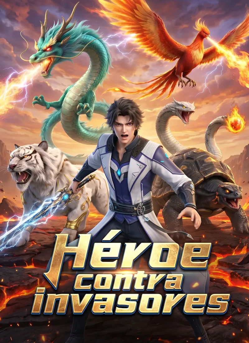 Portada de [Doblado]Héroe contra invasores