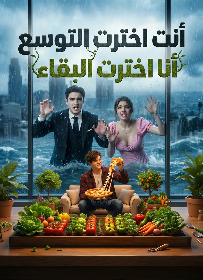 غلاف أنت اخترت التوسع، أنا اخترت البقاء