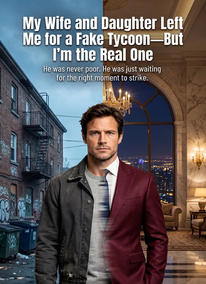 My Wife and Daughter Left Me for a Fake Tycoon—But I’m the Real One cover