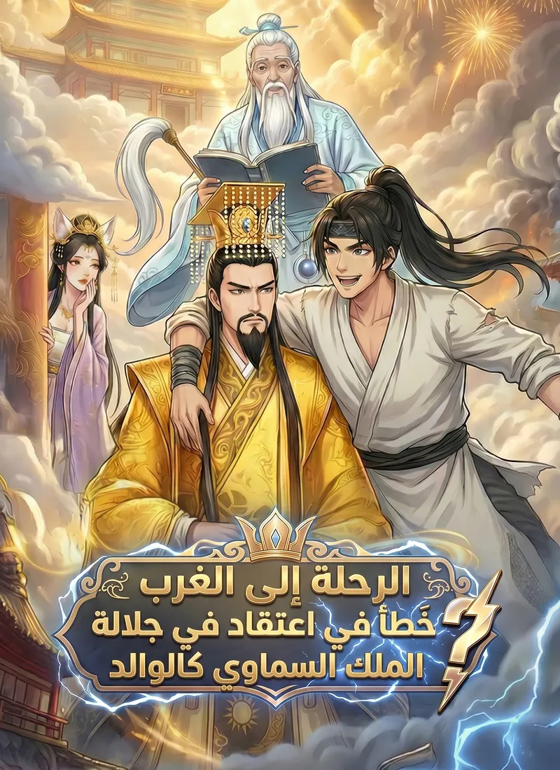 غلاف الرحلة إلى الغرب - خَطَأ في اعتقاد في جلالة الملك السماوي كالوالد