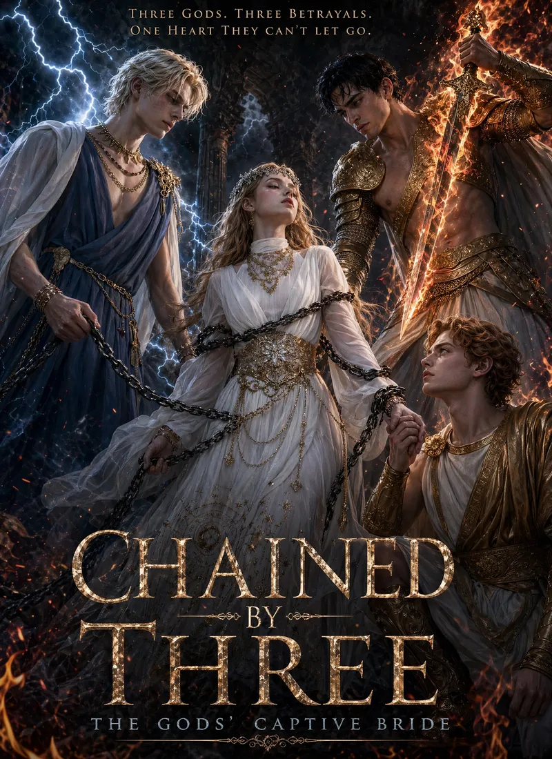 Chained by Three: The Gods' Captive Bride cover