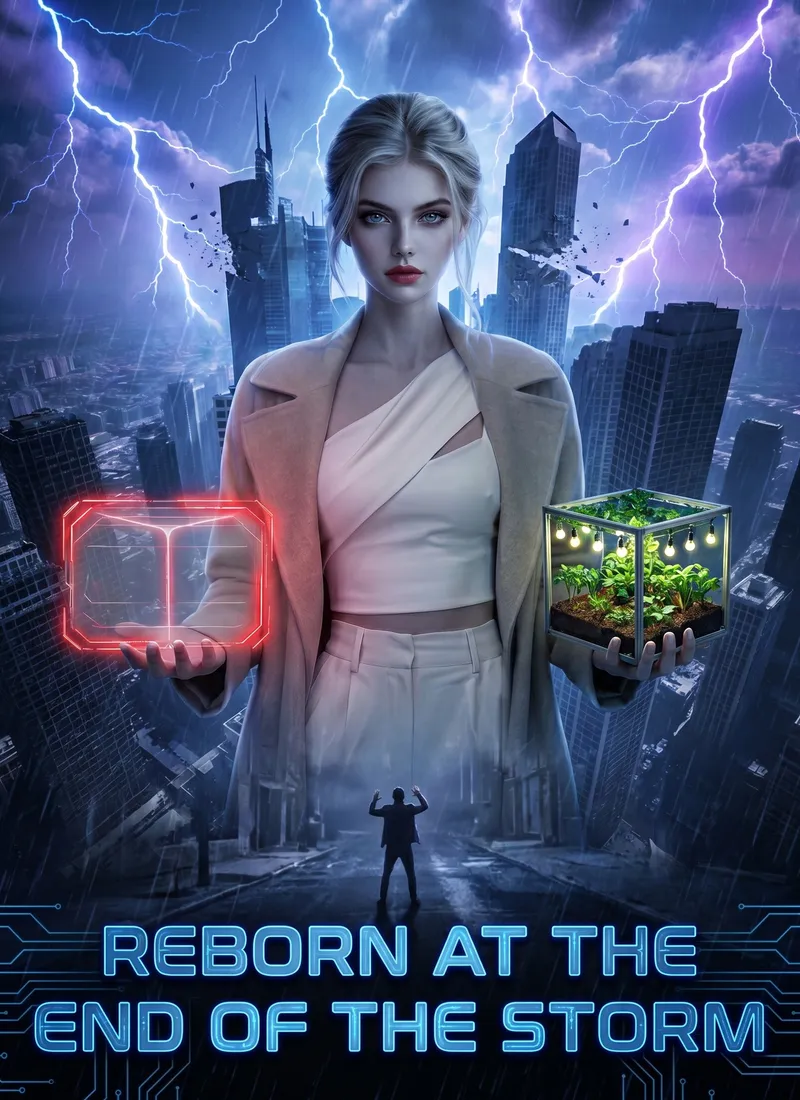 REBORN AT THE END OF THE STORM cover