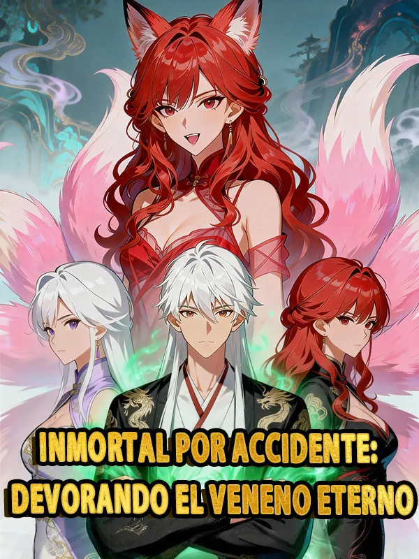 Portada de Inmortal por accidente: Devorando el veneno eterno