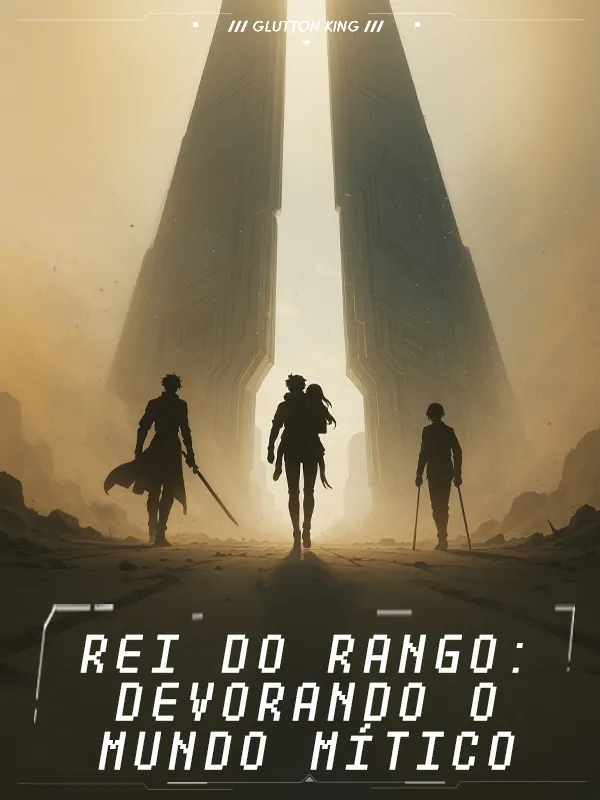 Capa de Rei do Rango: Devorando o Mundo Mítico