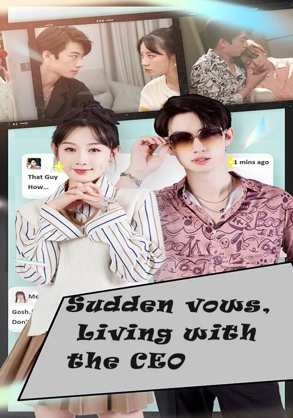 Sudden vows, Living with the CEO cover