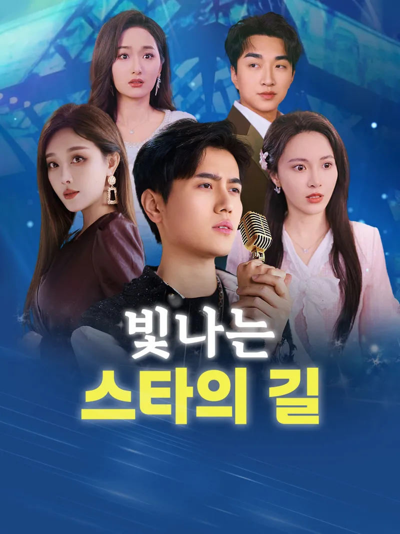 빛나는 스타의 길 표지