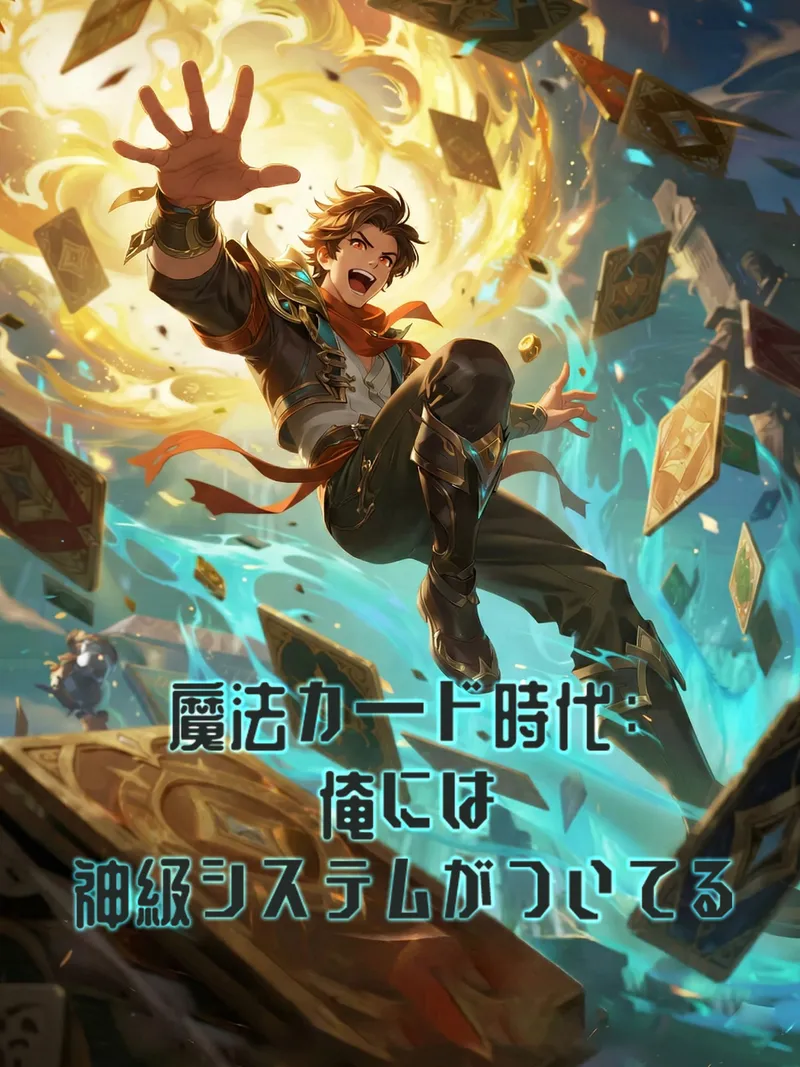 「魔法カード時代：俺には神級システムがついてる」のカバー画像