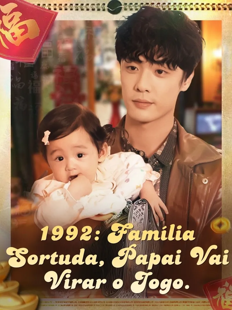 Capa de 1992: Família Sortuda, Papai Vai Virar o Jogo.