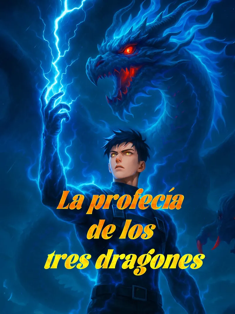 Portada de La profecía de los tres dragones