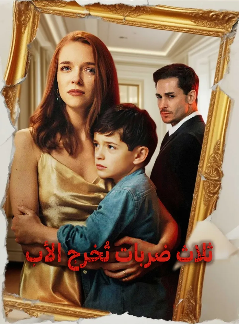 غلاف المدبلج-ثلاث ضربات تُخرج الأب