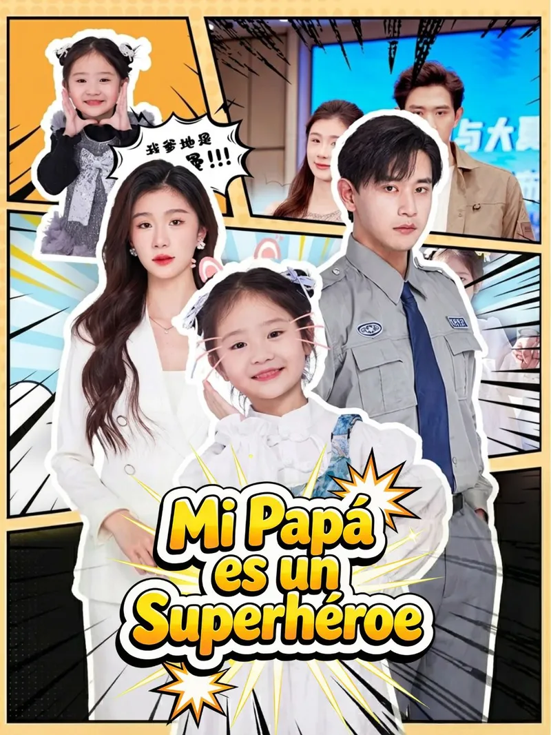 Portada de Mi Papá es un Superhéroe