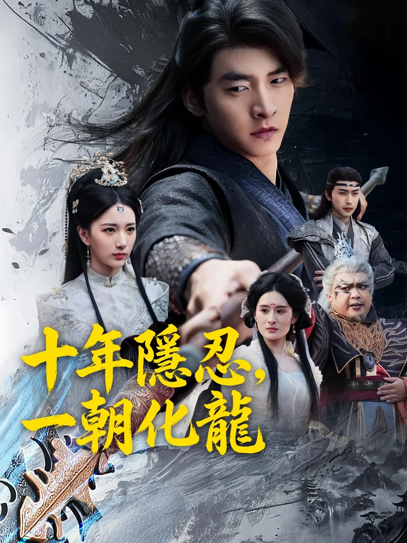 《十年隱忍，一朝化龍》封面